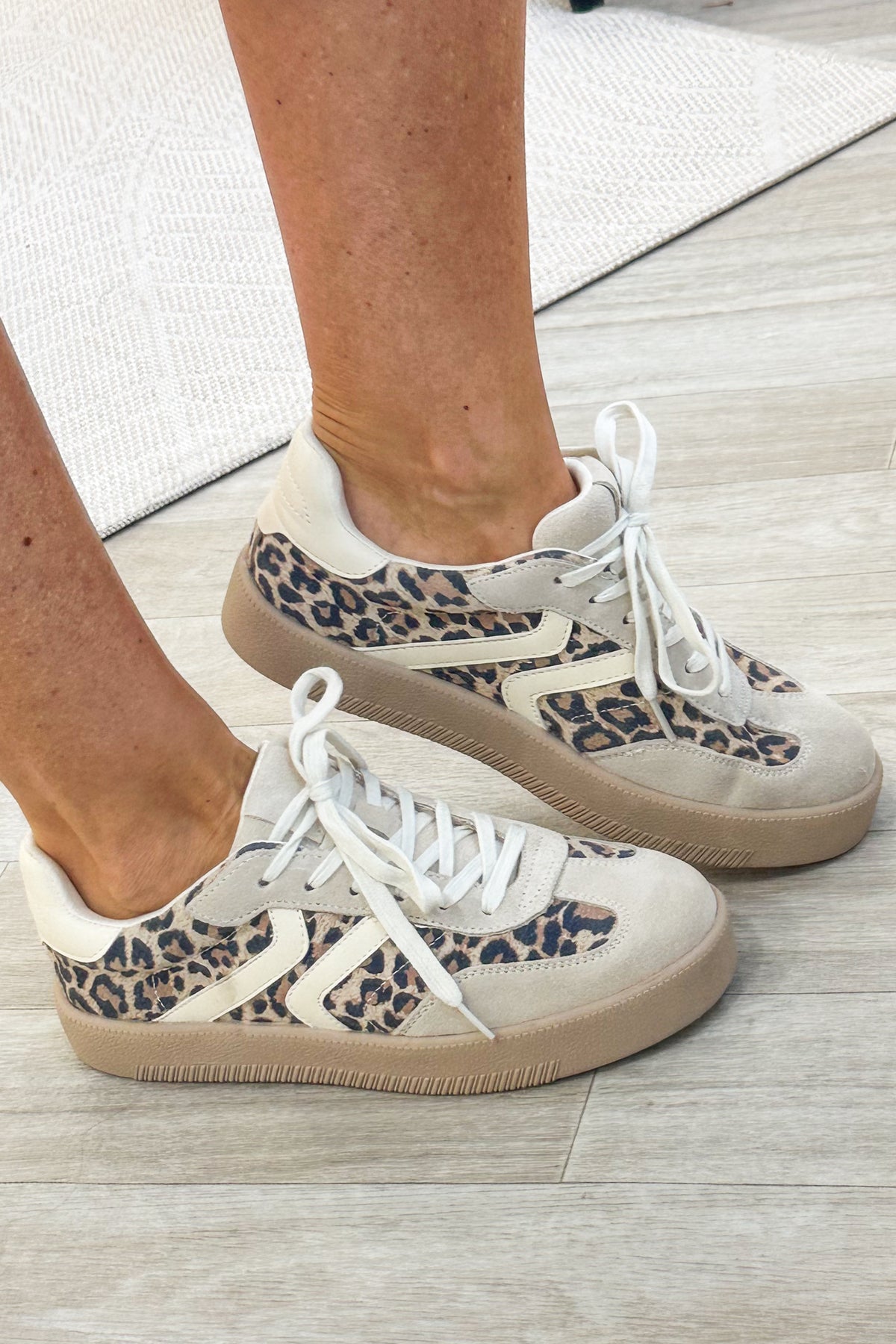 MIA Leopard With Grey Sneaker