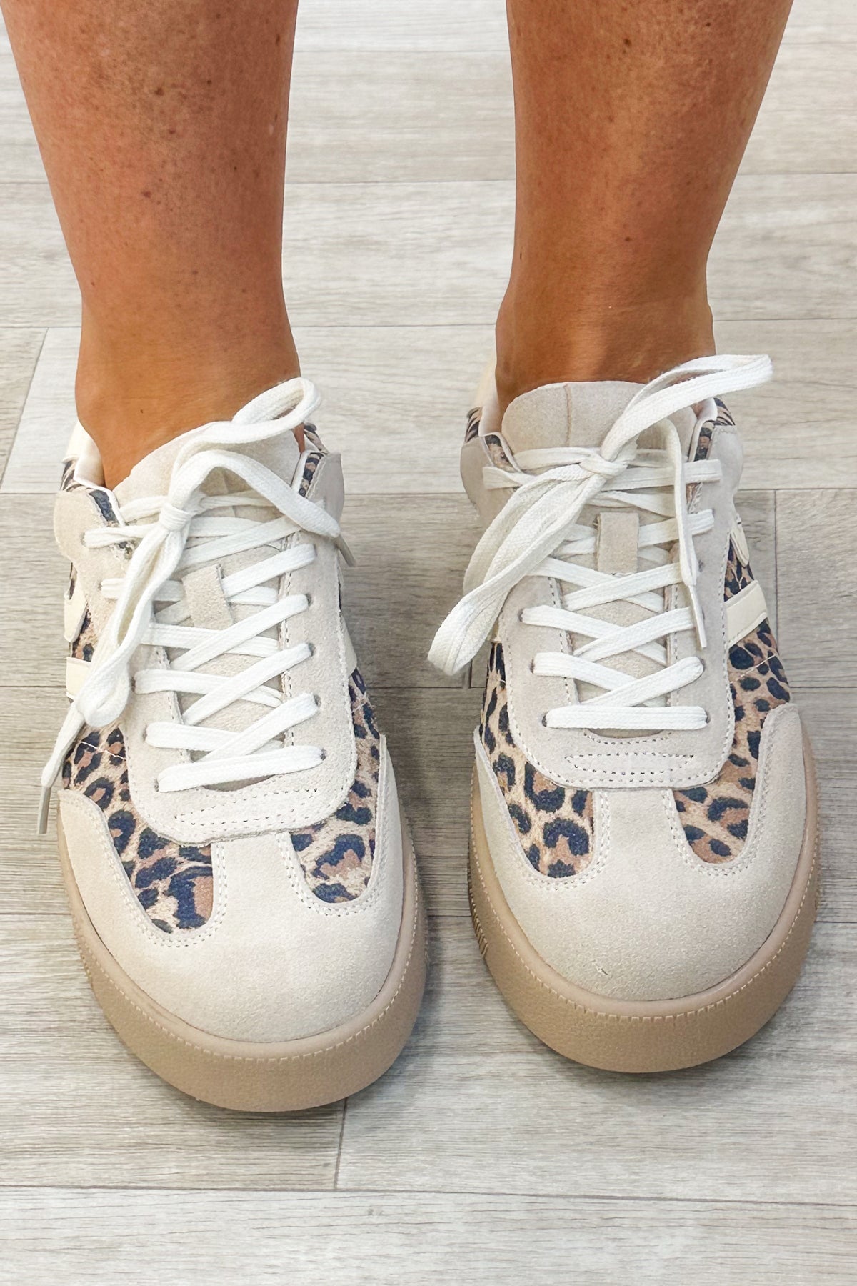MIA Leopard With Grey Sneaker