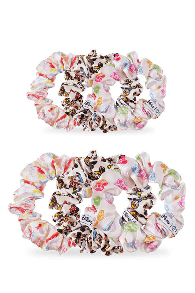Mickey and Friends Silk Scrunchies