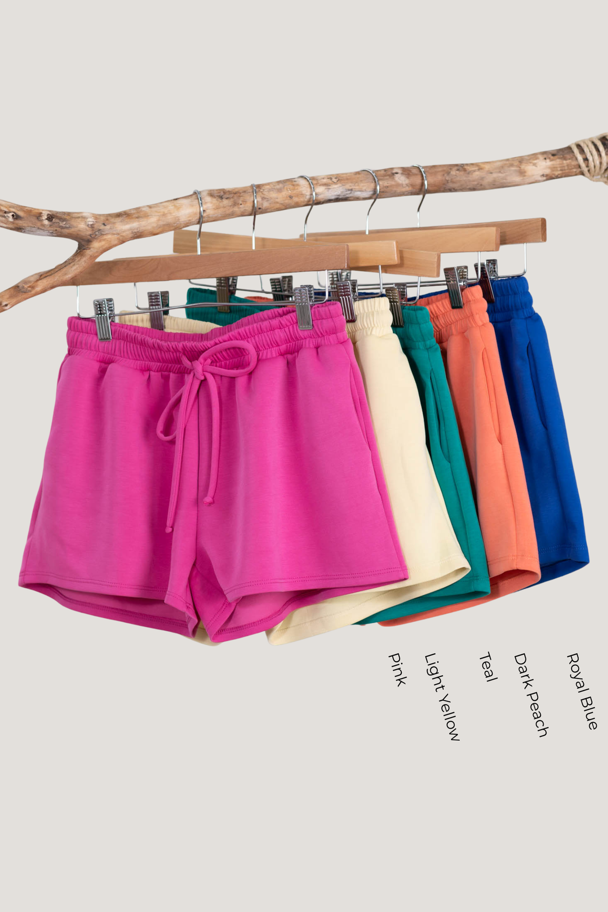 Scuba Drawstring Shorts
