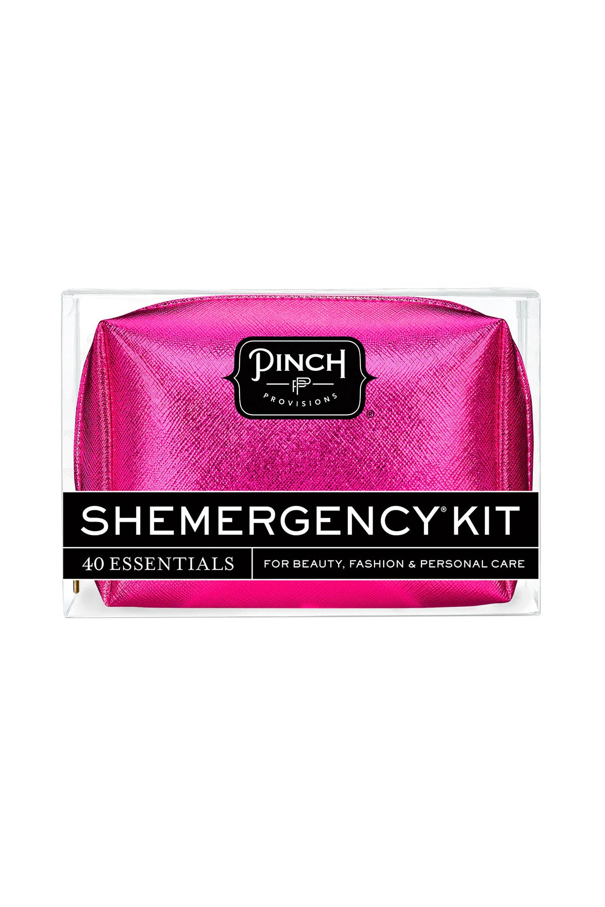 Hot Pink Metallic Shemergency Survival Kit