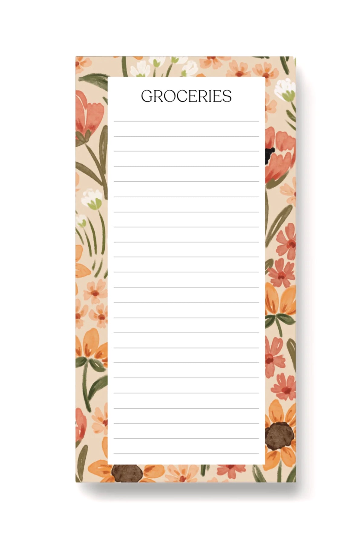 Sunny Poppies Floral Stationaries