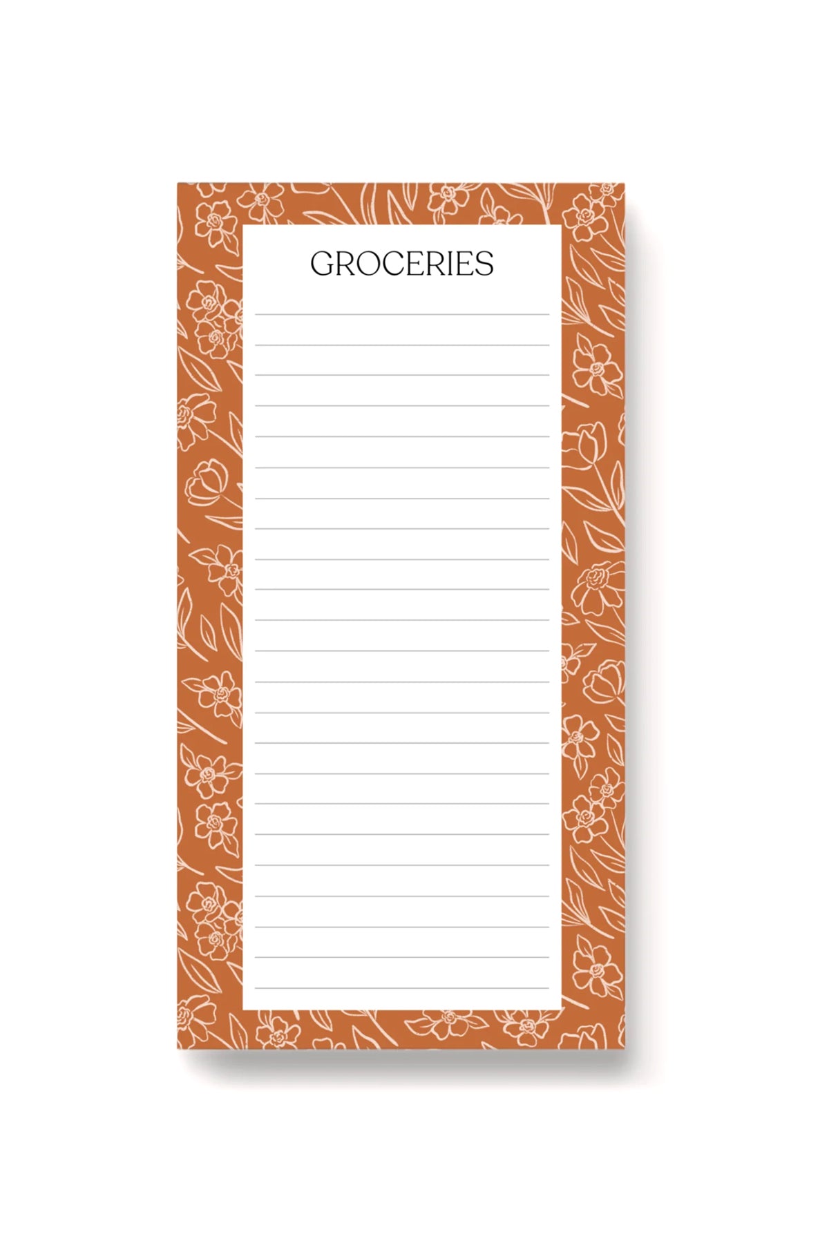 Terracotta Floral Stationaries