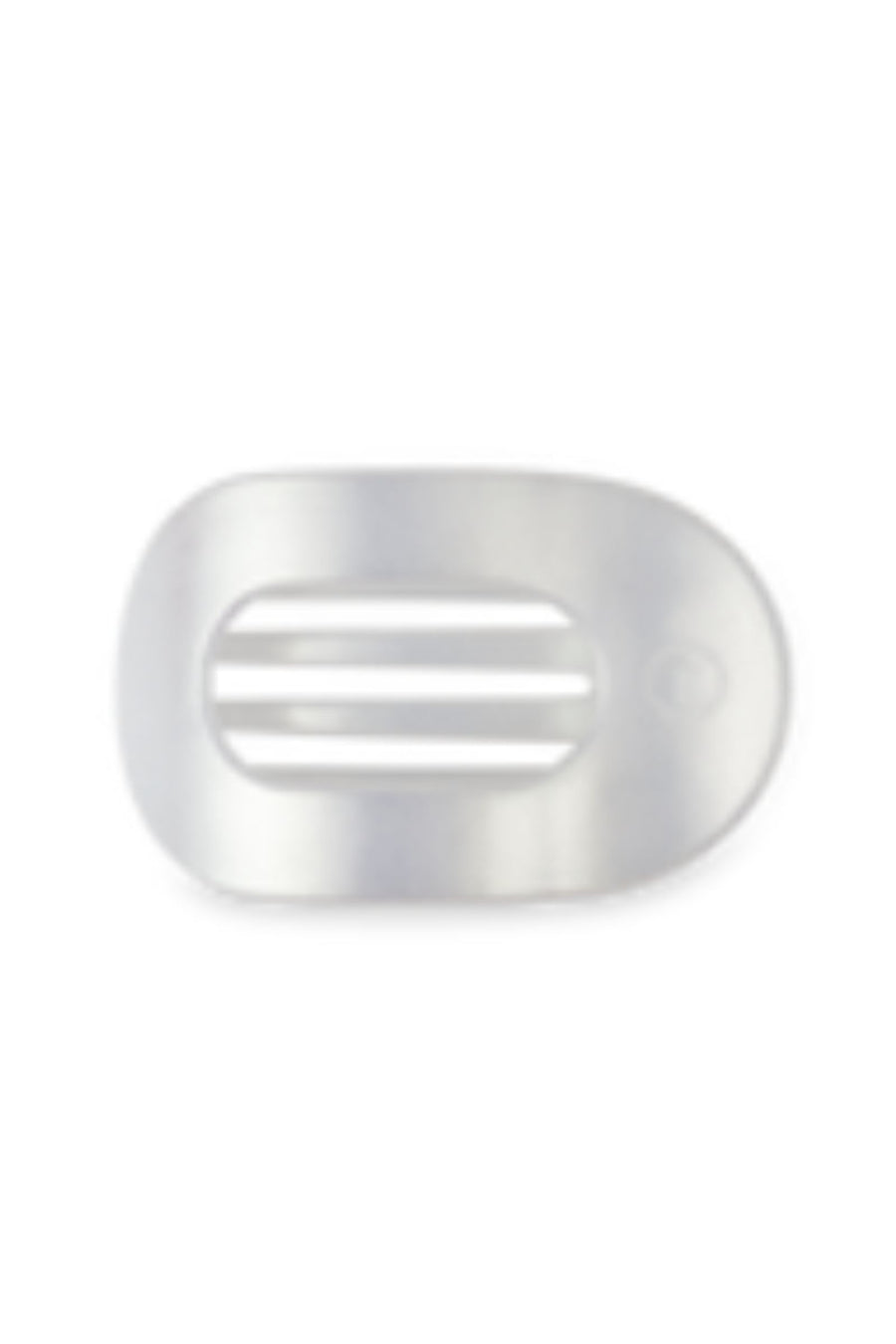 Mother of Pearl Small Flat Round Clip
