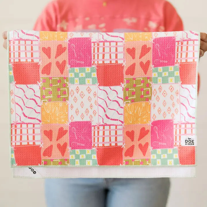 Comfort Quilt Waffle Towel
