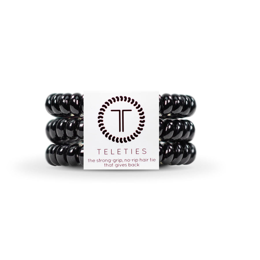 Jet Black Small Hair Coil