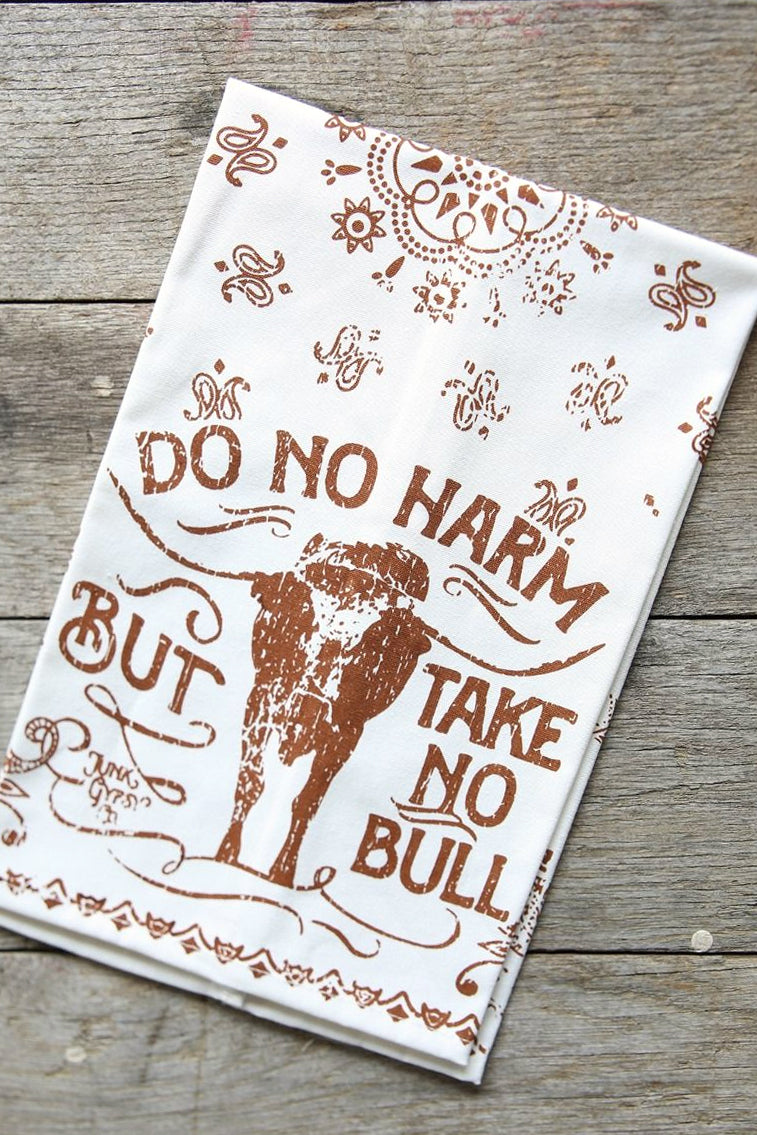 Take No Bull Towel