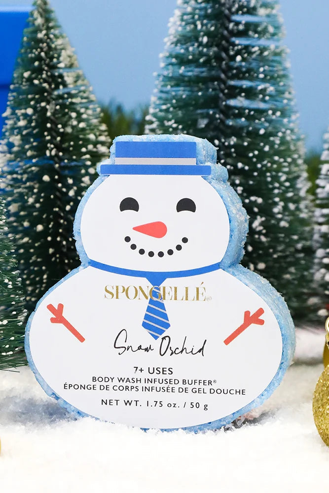 Holiday Ornament Body Wash Infused Buffer