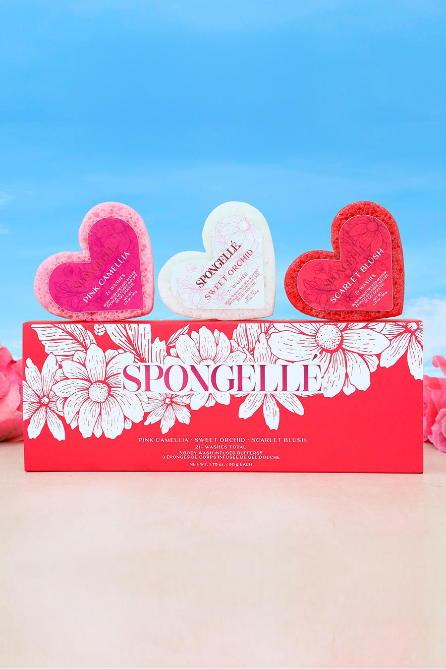 Heart Travel Buffer Trio Valentine's Day Gift Set