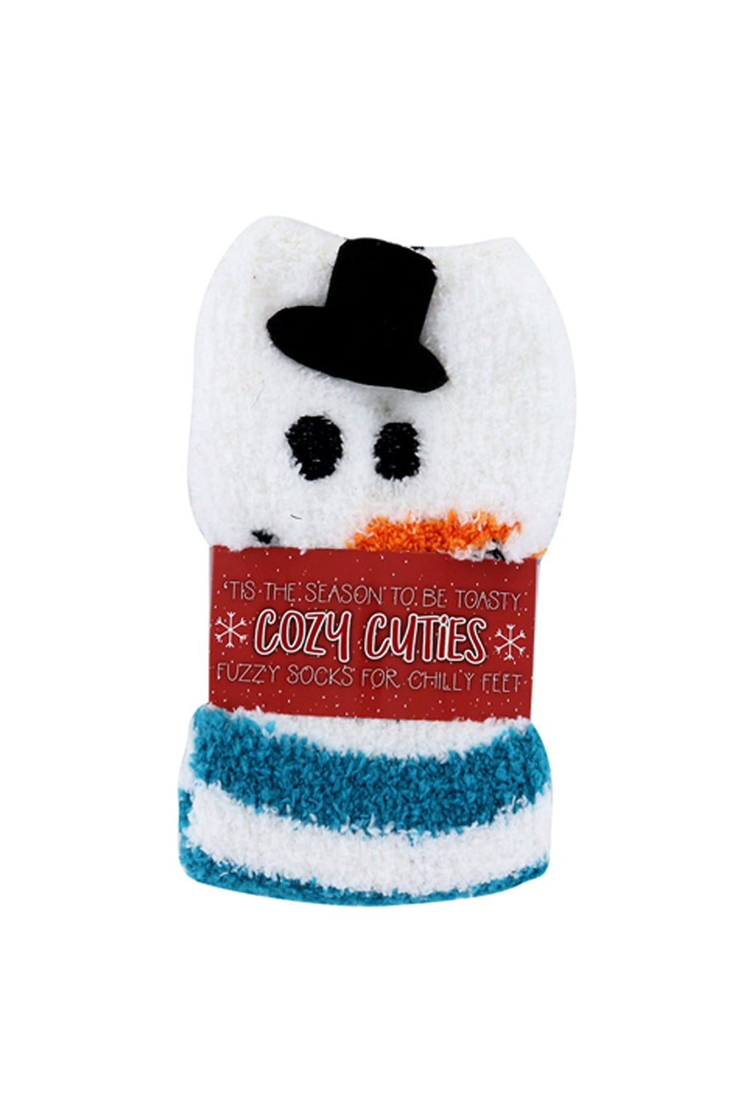 Cozy Cuties Fuzzy Christmas Holiday Socks