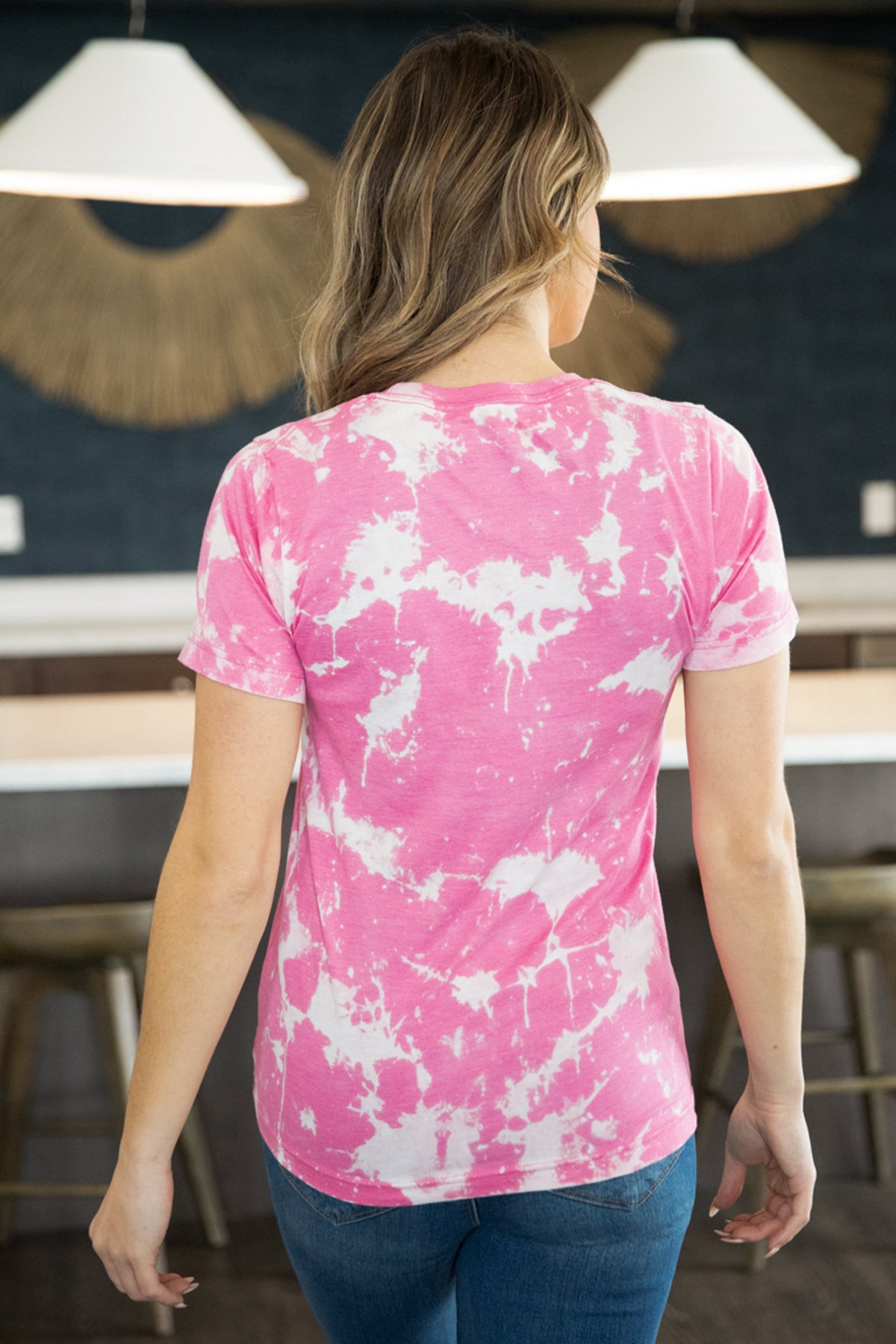 Pink Bleached Have It All Together Graphic Tee - Filly Flair