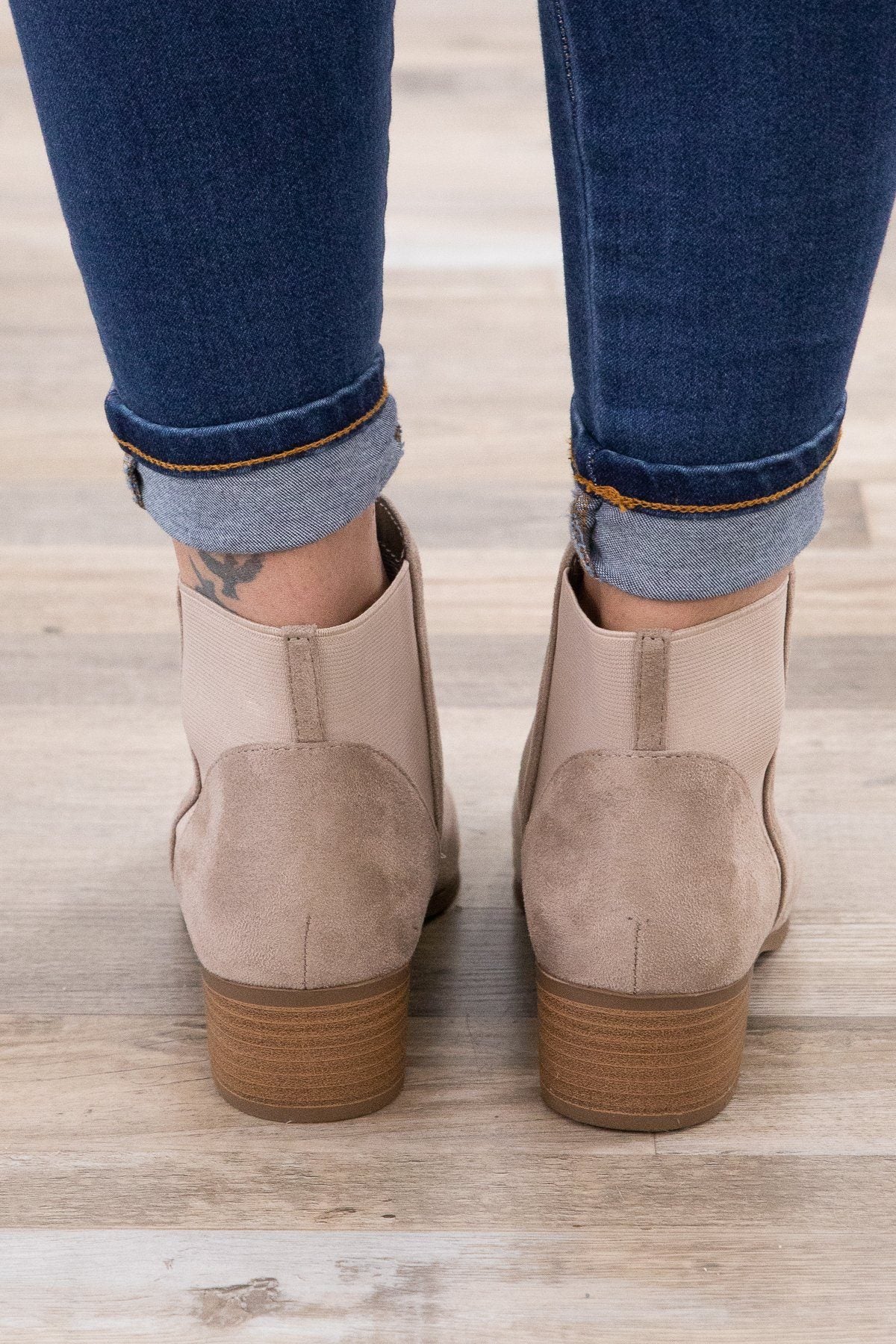 Ash Faux Suede Booties - Filly Flair