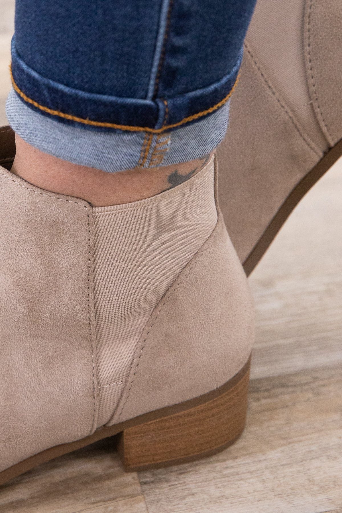 Ash Faux Suede Booties - Filly Flair