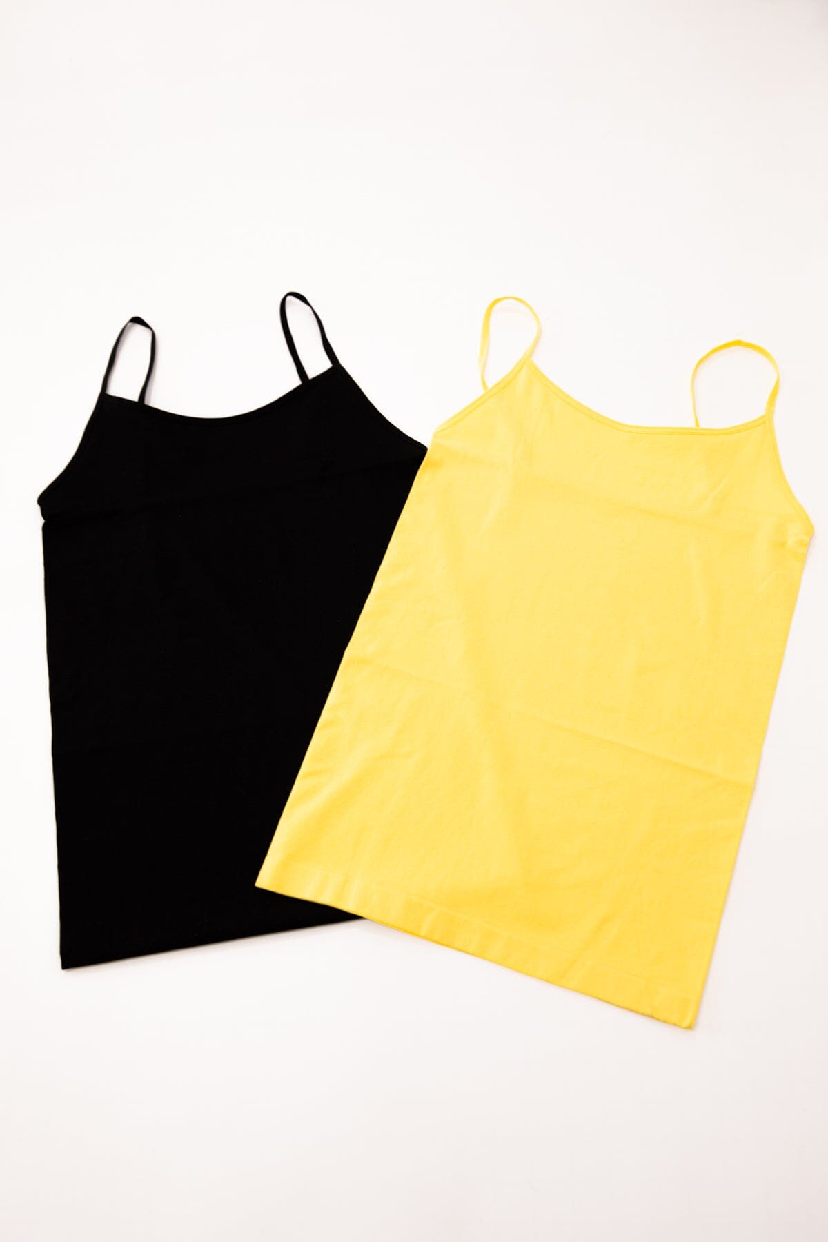 Yellow and Black Seamless Tank Bundle - Filly Flair