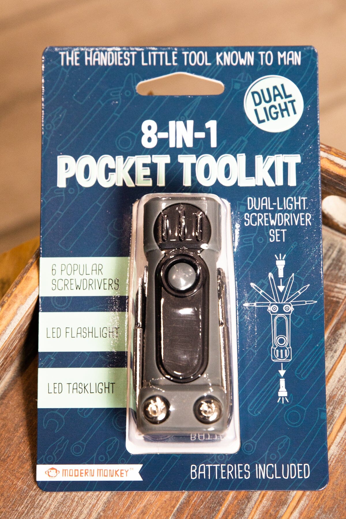 Black 8 in 1 Pocket Tool Kit - Filly Flair