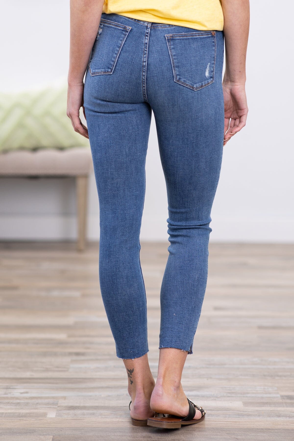 Judy Blue Dandelion Embroidered Jeans · Filly Flair
