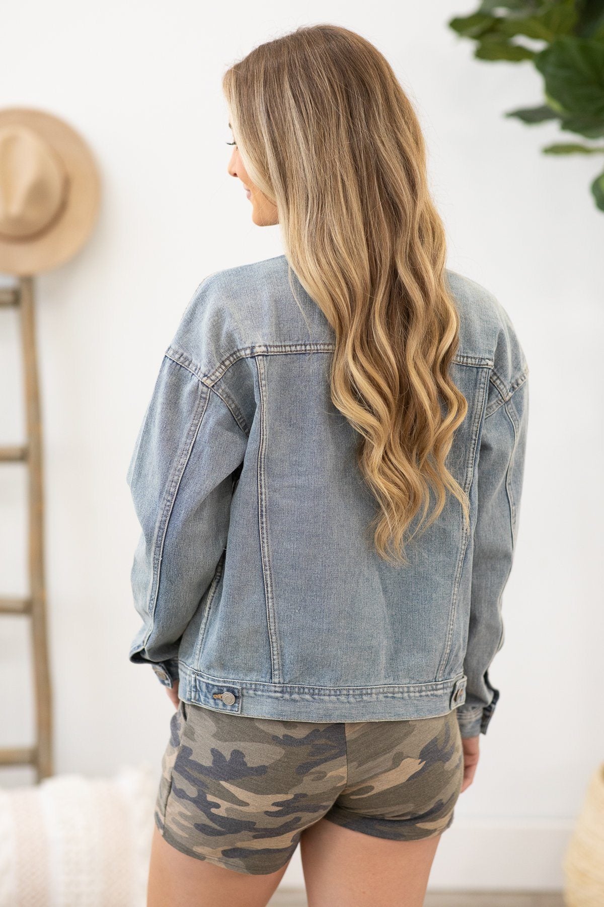 OLD PRODUCT YMI Light Wash Jean Jacket - Filly Flair