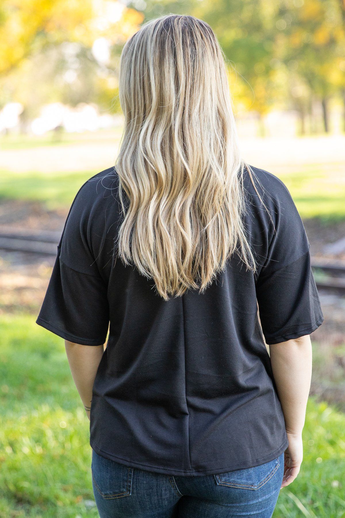 Black I'm A Cute Little Ray Graphic Tee - Filly Flair