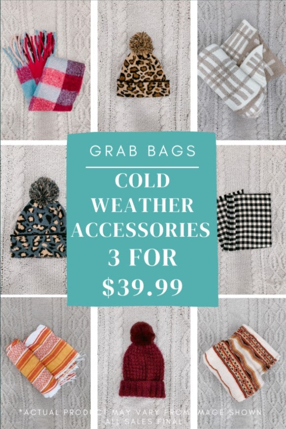 Grab Bag- 3 "Mystery" Cold Weather Accessories - Filly Flair