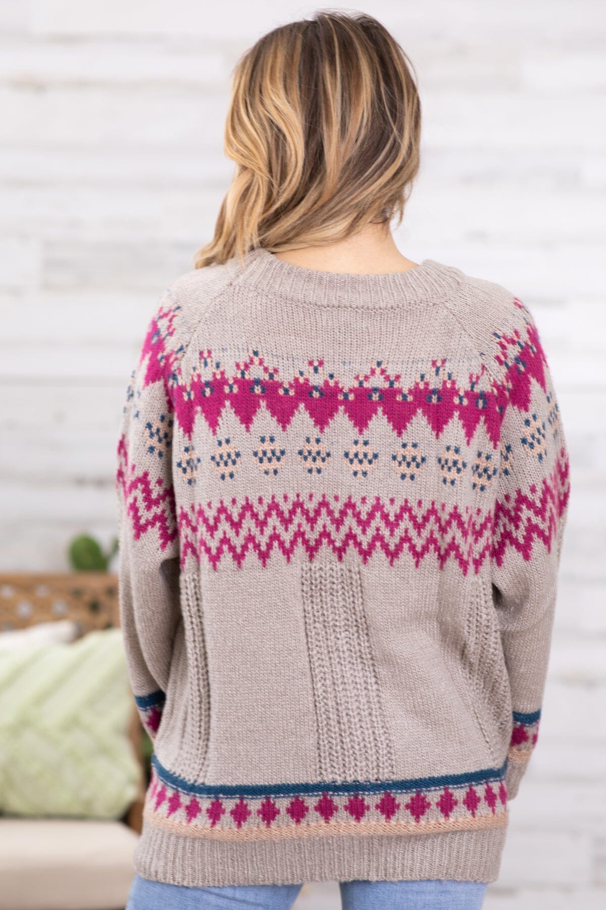 Mocha Knit Sweater - Filly Flair